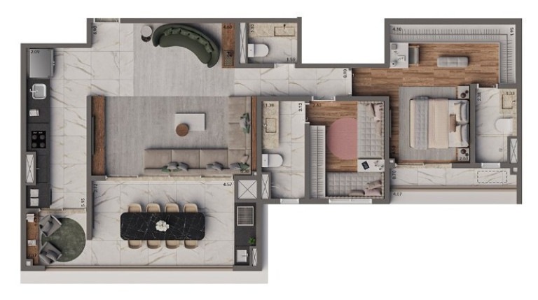 Imagem Imóvel com 3 Quartos à Venda, 122 m² em Jardim Das Paineiras - Campinas