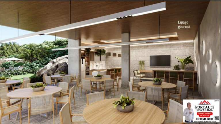 Imagem Apartamento com 4 Quartos à Venda, 185 m² em Vila Da Serra - Nova Lima
