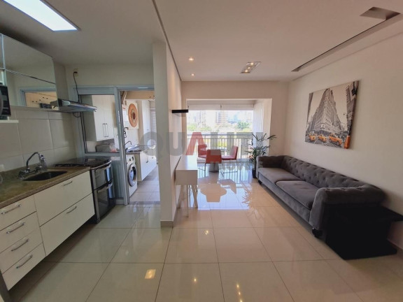 Imagem Apartamento com 1 Quarto à Venda, 49 m² em Brooklin - São Paulo Imagem Apartamento com 1 Quarto à Venda, 49 m² em Brooklin - São Paulo