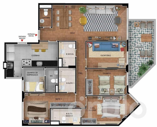 Imagem Apartamento com 2 Quartos à Venda, 95 m² em Jardim Botânico - Rio De Janeiro Imagem Apartamento com 2 Quartos à Venda, 95 m² em Jardim Botânico - Rio De Janeiro