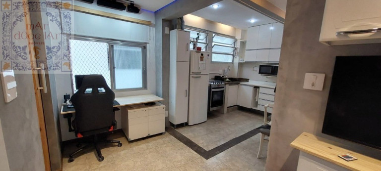 Imagem Apartamento com 1 Quarto à Venda, 48 m² em Gonzaga - Santos