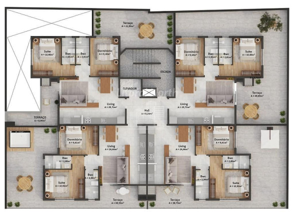 Imagem Apartamento com 2 Quartos à Venda, 62 m² em Centro - Balneário Camboriú