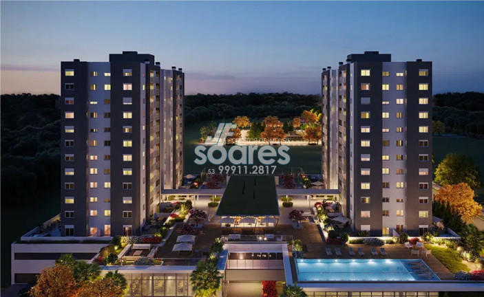 Imagem Apartamento com 2 Quartos à Venda, 61 m² em Areal - Pelotas Imagem Apartamento com 2 Quartos à Venda, 61 m² em Areal - Pelotas