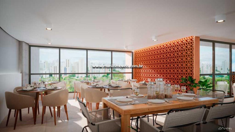 Imagem Apartamento com 1 Quarto à Venda, 28 m² em Casa Amarela - Recife