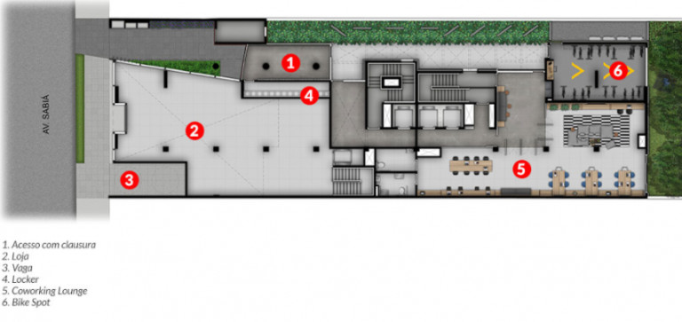 Imagem Studio com 1 Quarto à Venda, 24 m² em Moema - São Paulo Imagem Studio com 1 Quarto à Venda, 24 m² em Moema - São Paulo