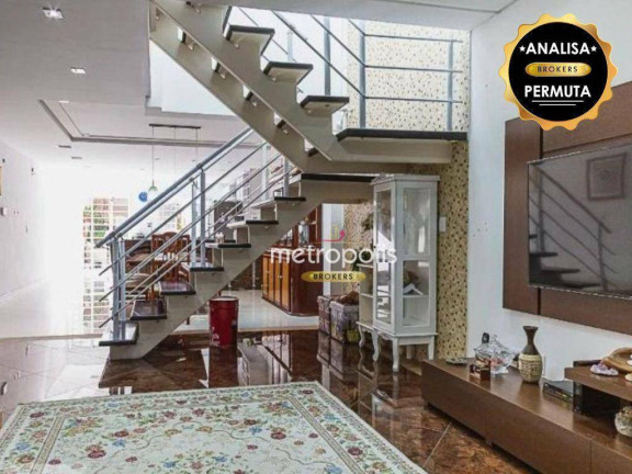 Sobrado com 5 Quartos à Venda, 311 m² em Campestre - Santo André