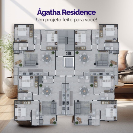 Apartamento com 2 Quartos à Venda, 79 m² em Vila Real - Balneário Camboriú