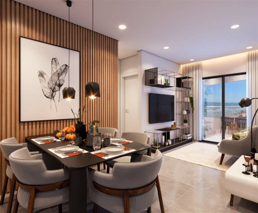 Imagem Apartamento com 2 Quartos à Venda, 76 m² em Maracanã - Praia Grande Imagem Apartamento com 2 Quartos à Venda, 76 m² em Maracanã - Praia Grande