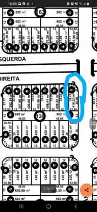 Terreno à Venda, 416 m² em Jardim Gaivotas - Itanhaém