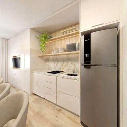 Studio com 1 Quarto à Venda, 17 m² em Portão - Curitiba