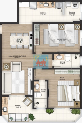 Imagem Apartamento com 2 Quartos à Venda, 71 m² em Caiçara - Praia Grande Imagem Apartamento com 2 Quartos à Venda, 71 m² em Caiçara - Praia Grande
