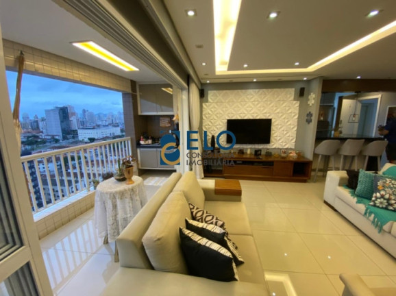Imagem Apartamento com 3 Quartos à Venda, 96 m² em Encruzilhada - Santos Imagem Apartamento com 3 Quartos à Venda, 96 m² em Encruzilhada - Santos