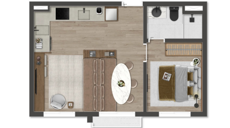 Imagem Apartamento com 2 Quartos à Venda, 38 m² em Indianópolis - São Paulo Imagem Apartamento com 2 Quartos à Venda, 38 m² em Indianópolis - São Paulo