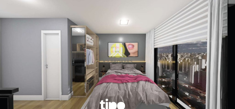 Imagem Studio com 1 Quarto à Venda, 19 m² em Rebouças - Curitiba Imagem Studio com 1 Quarto à Venda, 19 m² em Rebouças - Curitiba