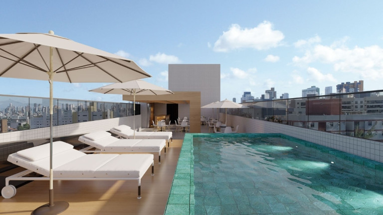 Imagem Imóvel com 1 Quarto à Venda, 25 m² em Cabo Branco - João Pessoa Imagem Imóvel com 1 Quarto à Venda, 25 m² em Cabo Branco - João Pessoa