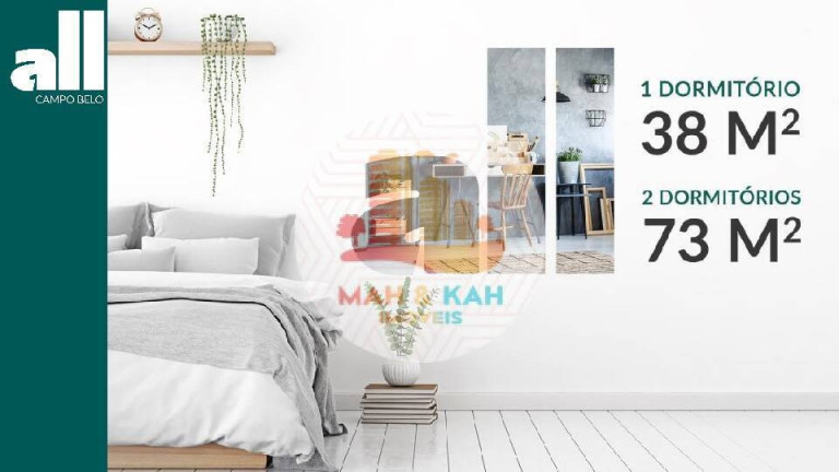 Imagem Apartamento com 2 Quartos à Venda, 73 m² em Campo Belo - São Paulo