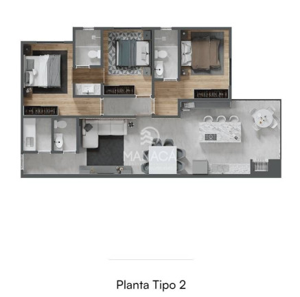 Imagem Apartamento com 3 Quartos à Venda, 124 m² em Centro - Balneário Piçarras Imagem Apartamento com 3 Quartos à Venda, 124 m² em Centro - Balneário Piçarras