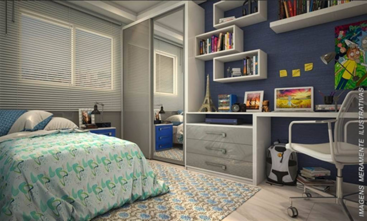 Imagem Apartamento com 2 Quartos à Venda, 59 m² em Guilhermina - Praia Grande