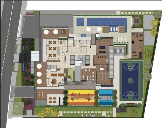 Apartamento com 3 Quartos para Alugar, 90 m² em Quinta Da Primavera - Ribeirão Preto