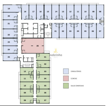 Sala Comercial à Venda, 34 m² em Cristo Redentor - Porto Alegre