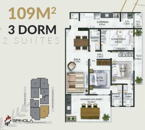 Imagem Apartamento com 2 Quartos à Venda, 97 m² em Vilamar - Praia Grande Imagem Apartamento com 2 Quartos à Venda, 97 m² em Vilamar - Praia Grande