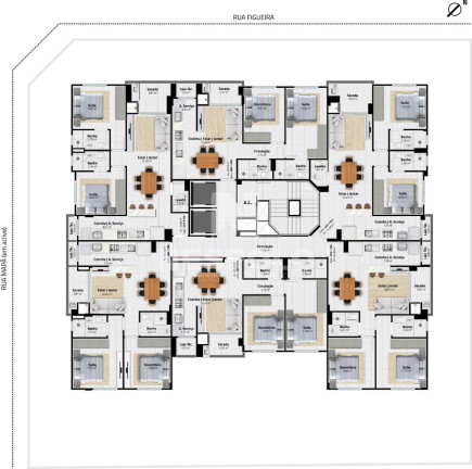 Imagem Apartamento com 1 Quarto à Venda, 63 m² em Tabuleiro - Camboriu Imagem Apartamento com 1 Quarto à Venda, 63 m² em Tabuleiro - Camboriu