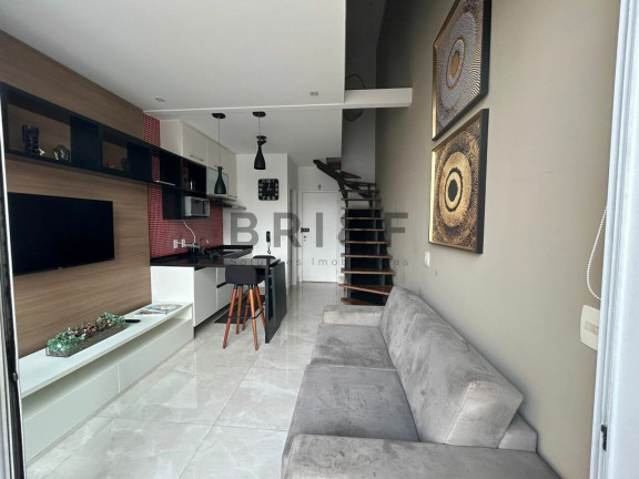 Imagem Apartamento com 1 Quarto à Venda ou Locação, 46 m² em Brooklin - São Paulo Imagem Apartamento com 1 Quarto à Venda ou Locação, 46 m² em Brooklin - São Paulo
