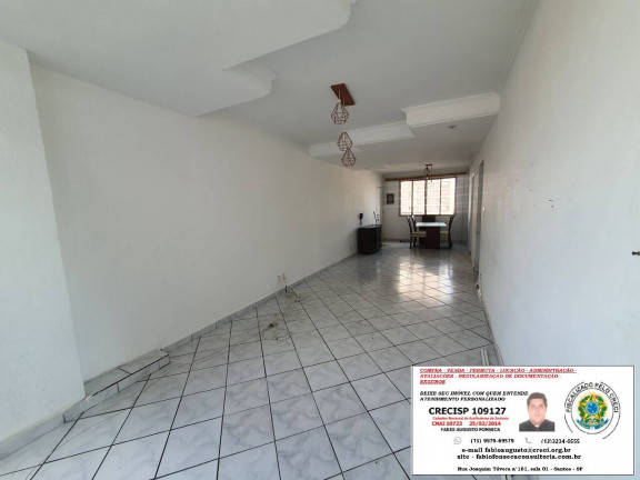 Imagem Apartamento com 1 Quarto para Alugar, 82 m² em Gonzaga - Santos Imagem Apartamento com 1 Quarto para Alugar, 82 m² em Gonzaga - Santos