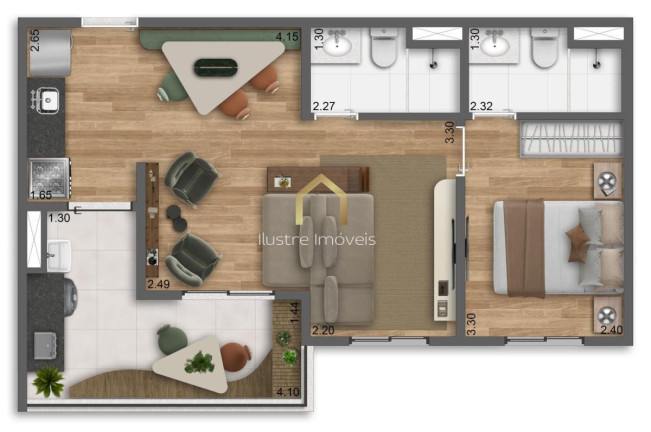 Imagem Apartamento com 2 Quartos à Venda, 50 m² em Vila Mariana - São Paulo