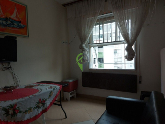 Imagem Apartamento com 1 Quarto à Venda, 43 m² em José Menino - Santos