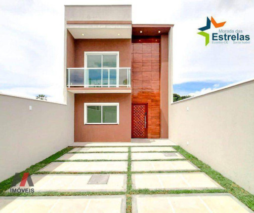 Imagem Casa com 3 Quartos à Venda, 110 m² em Coité - Eusébio Imagem Casa com 3 Quartos à Venda, 110 m² em Coité - Eusébio