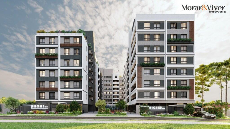 Imagem Apartamento com 1 Quarto à Venda, 34 m² em Novo Mundo - Curitiba