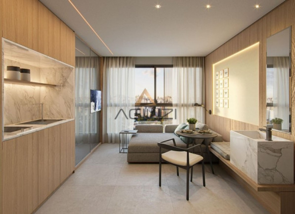 Imagem Apartamento com 1 Quarto à Venda, 20 m² em Moema - São Paulo