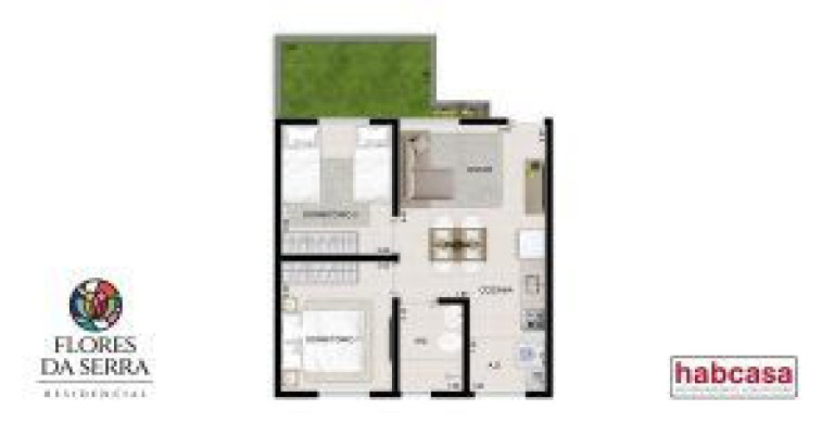 Imagem Apartamento com 2 Quartos à Venda, 42 m² em Botujuru - Mogi Das Cruzes