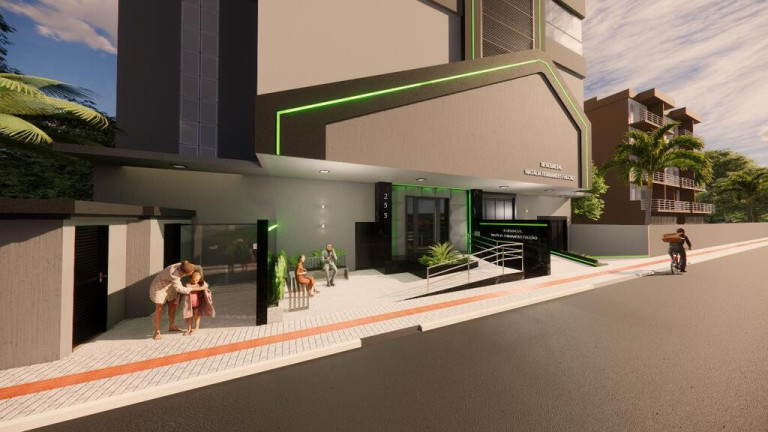 Apartamento com 3 Quartos à Venda, 100 m² em Perequê - Porto Belo