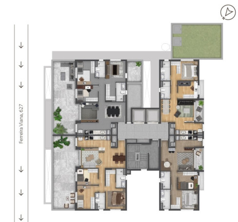 Imagem Apartamento com 3 Quartos à Venda, 116 m² em Petrópolis - Porto Alegre