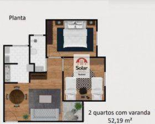 Imagem Apartamento com 2 Quartos à Venda, 52 m² em Splendore Home Club - Taubaté Imagem Apartamento com 2 Quartos à Venda, 52 m² em Splendore Home Club - Taubaté