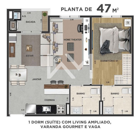 Imagem Apartamento com 2 Quartos à Venda, 49 m² em Vila Sorocabana - Guarulhos Imagem Apartamento com 2 Quartos à Venda, 49 m² em Vila Sorocabana - Guarulhos