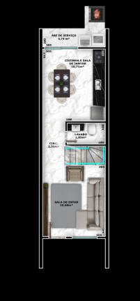 Imagem Casa com 2 Quartos à Venda, 74 m² em Costa E Silva - Joinville