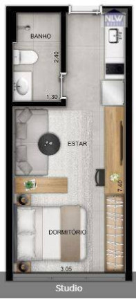 Imagem Studio com 1 Quarto à Venda, 28 m² em Vila Mariana - São Paulo Imagem Studio com 1 Quarto à Venda, 28 m² em Vila Mariana - São Paulo