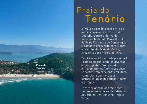 Imagem Apartamento com 2 Quartos à Venda, 70 m² em Tenório - Ubatuba Imagem Apartamento com 2 Quartos à Venda, 70 m² em Tenório - Ubatuba
