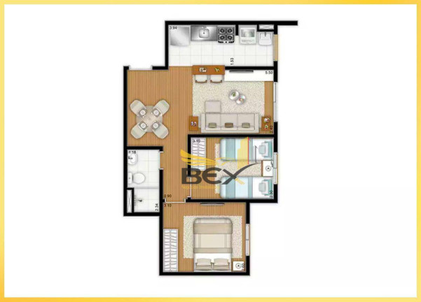 Imagem Apartamento com 2 Quartos à Venda, 47 m² em Conceição - Osasco Imagem Apartamento com 2 Quartos à Venda, 47 m² em Conceição - Osasco