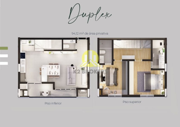 Imagem Apartamento com 2 Quartos à Venda, 94 m² em Estância Pinhais - Pinhais Imagem Apartamento com 2 Quartos à Venda, 94 m² em Estância Pinhais - Pinhais