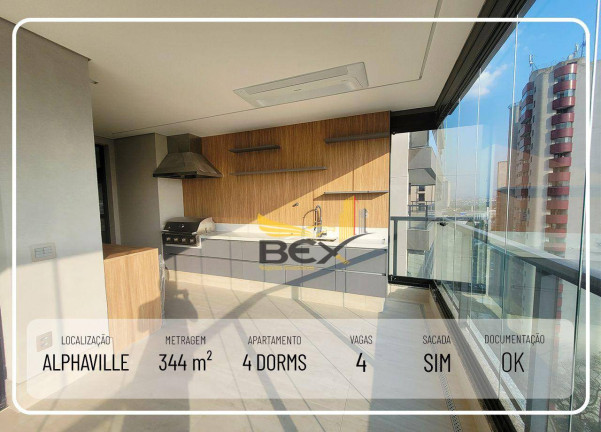 Imagem Apartamento com 4 Quartos à Venda, 344 m² em Alphaville Industrial - Barueri Imagem Apartamento com 4 Quartos à Venda, 344 m² em Alphaville Industrial - Barueri