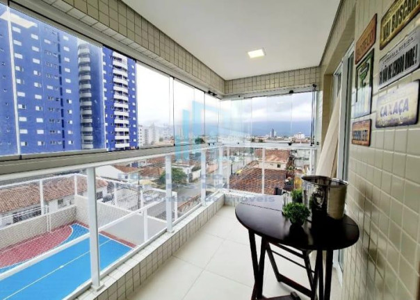 Imagem Apartamento com 1 Quarto à Venda, 55 m² em Caiçara - Praia Grande