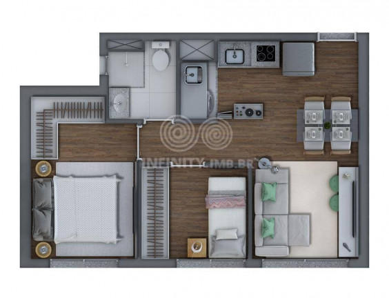 Imagem Apartamento com 2 Quartos à Venda, 37 m² em Belém - São Paulo Imagem Apartamento com 2 Quartos à Venda, 37 m² em Belém - São Paulo