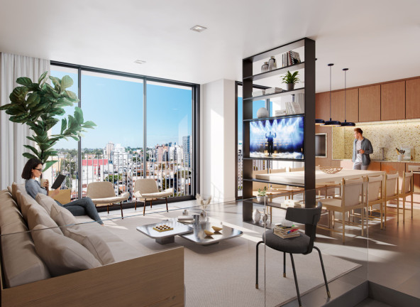 Imagem Apartamento com 1 Quarto à Venda, 53 m² em Batel - Curitiba Imagem Apartamento com 1 Quarto à Venda, 53 m² em Batel - Curitiba