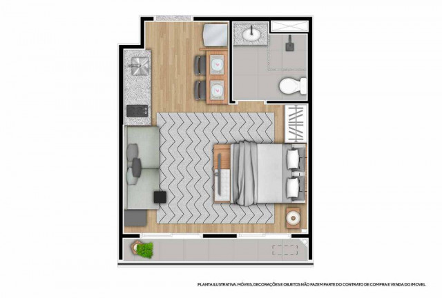 Imagem Studio com 1 Quarto à Venda, 25 m² em Bela Vista - São Paulo Imagem Studio com 1 Quarto à Venda, 25 m² em Bela Vista - São Paulo