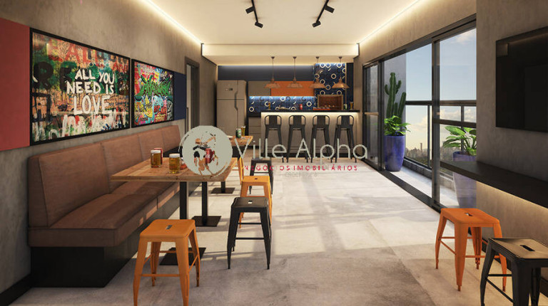 Imagem Apartamento com 1 Quarto à Venda, 54 m² em Boqueirao - Santos Imagem Apartamento com 1 Quarto à Venda, 54 m² em Boqueirao - Santos
