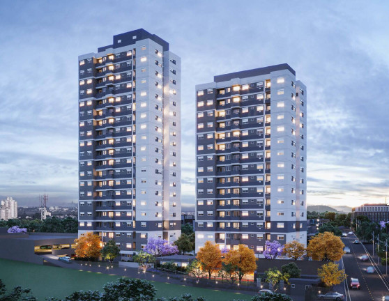 Apartamento com 2 Quartos à Venda, 45 m² em Jardim Santa Rosália - Sorocaba